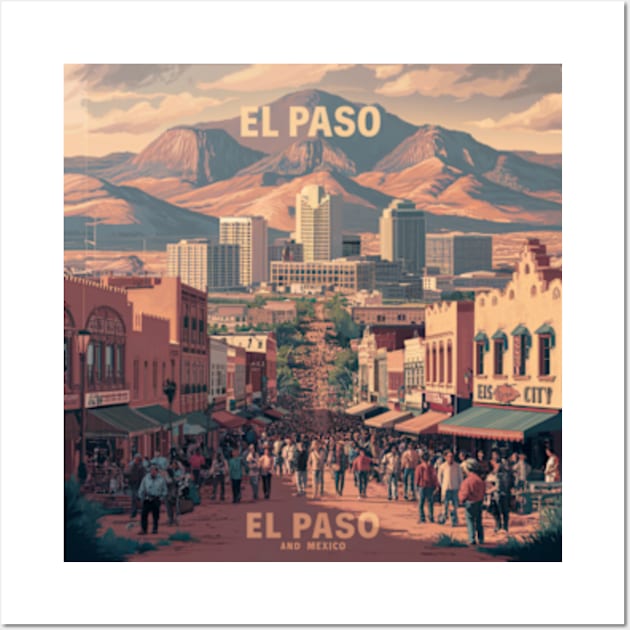 El Paso P Classic Wall Art by CustomCraze